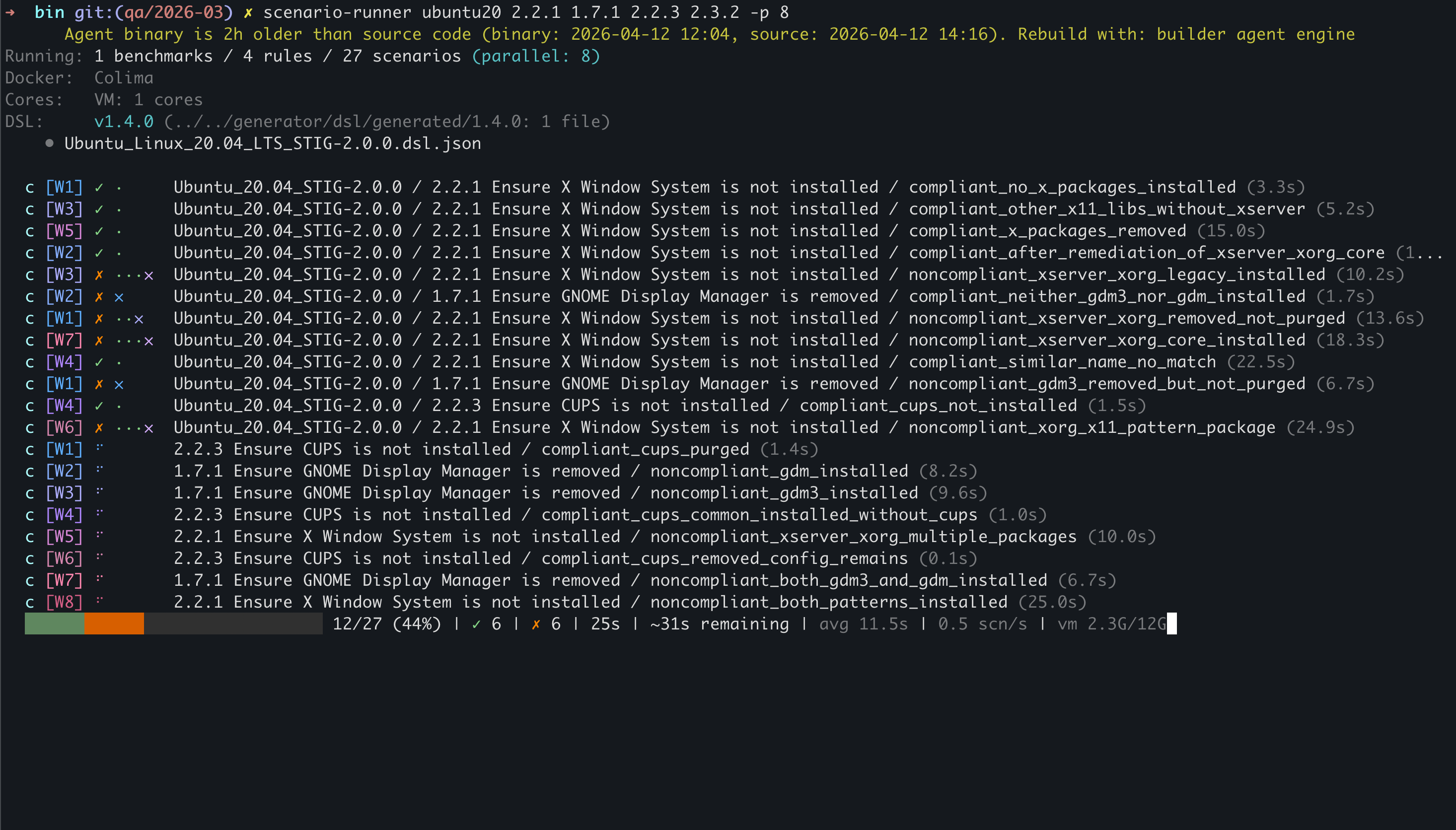 Security scanner CLI with terminal TUI